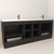 Monterey 84" Freestanding Bathroom Vanity with Reinforced Acrylic DOUBLE Sink