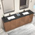 Monterey 84" Freestanding Bathroom Vanity with Reinforced Acrylic DOUBLE Sink