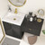 Monterey 48" (24" + 24") Freestanding Bathroom Vanity with Reinforced Acrylic Sink & Drawer