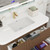 Celine 42" Fluted Wallmount Bathroom Vanity with Acrylic Sink