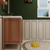 Louver 24" Freestanding Bathroom Vanity with Acrylic Sink
