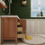 Louver 42" Freestanding Bathroom Vanity with Acrylic Sink (Left drawer)