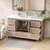 Louver 60" Freestanding Bathroom Vanity with Acrylic Single Sink