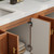 Louver 72" Freestanding Bathroom Vanity with Acrylic Double Sink