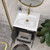 Maze 24" Freestanding Bathroom Vanity with Reinforced Acrylic Sink