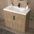 Maze 36" Freestanding Bathroom Vanity with Reinforced Acrylic Sink