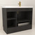 Maze 42" Freestanding Bathroom Vanity with Reinforced Acrylic Sink (Left Door)