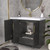 Maze 42" Freestanding Bathroom Vanity with Reinforced Acrylic Sink (Right Door)