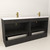 Maze 60" Freestanding Bathroom Vanity with Reinforced Acrylic Double Sink