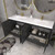 Maze 72" Freestanding Bathroom Vanity with Reinforced Acrylic Double Sink
