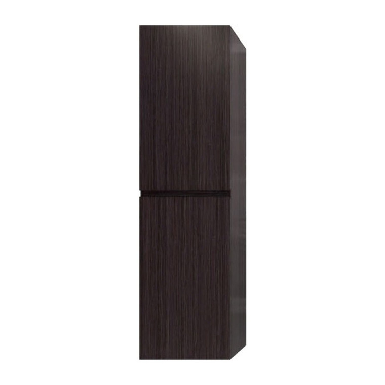Baillie 16'' Dark Gray Oak Wall Mounted Side Cabinet