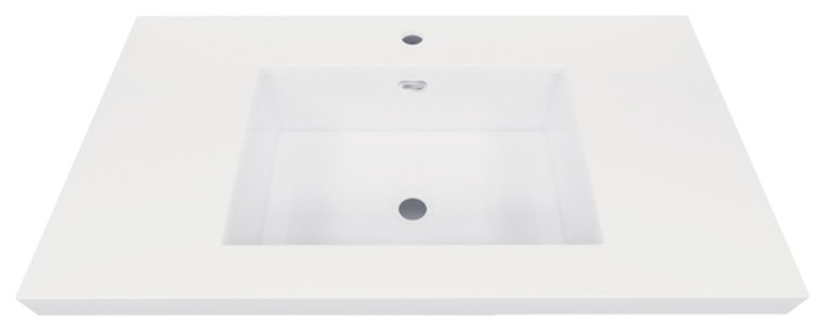 ROYAL 36'' Acrylic Top in High Gloss White