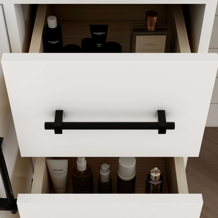Victoria 36" Plywood Freestanding Vanity with Reinforced Acrylic Sink (RIGHT DRAWER)