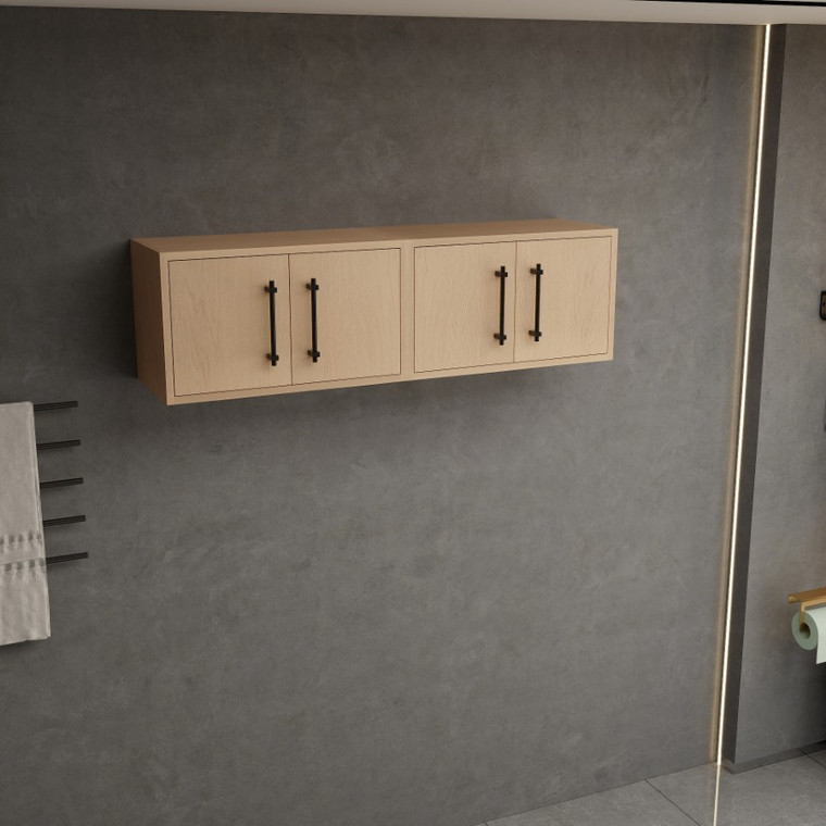 Victoria 48 Inches Plywood Top Cabinet Wall-Mounted