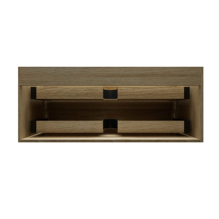 MAX 48" Wall Mounted Bathroom Vanity with Reinforced Acrylic Sink