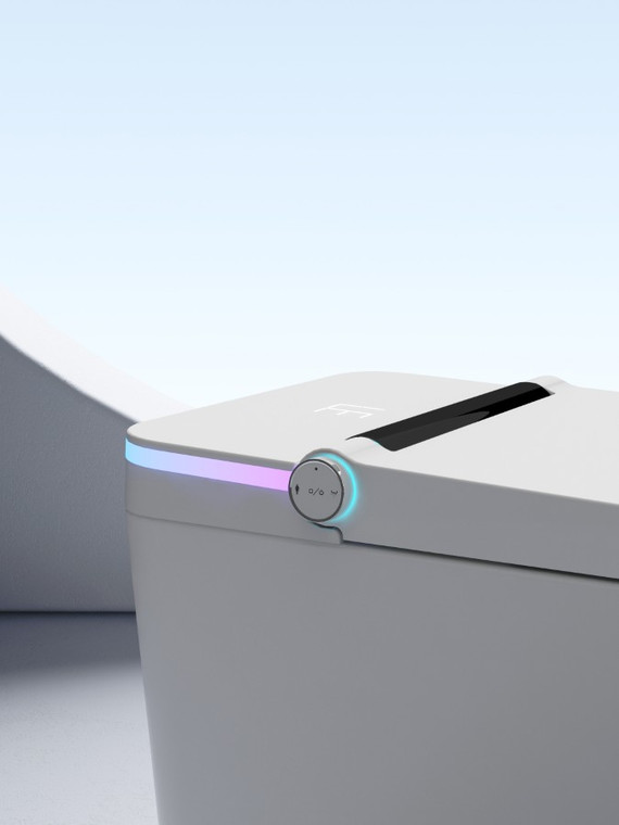 MEBO-6293 Smart Bidet Toilet, Elongated One Piece Toilet with Cleaning Mode & Warm Dryer