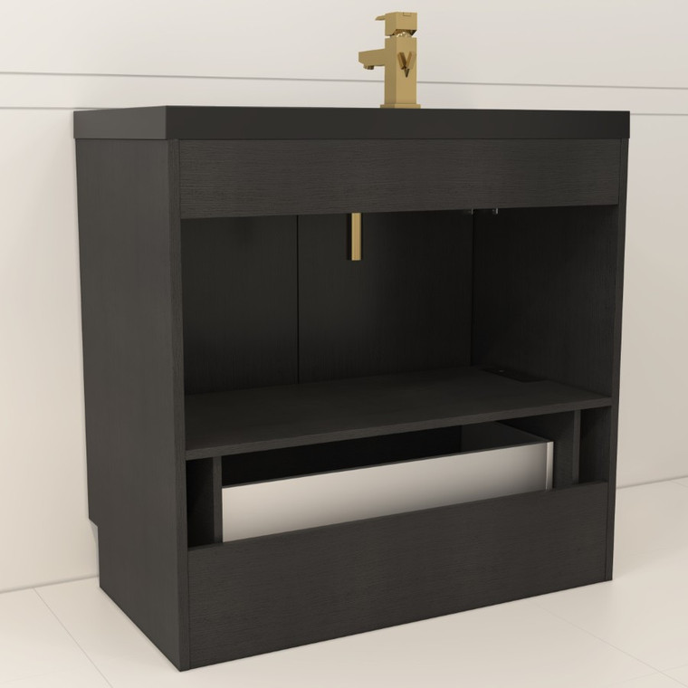 Monterey 36" Freestanding Bathroom Vanity with Reinforced Acrylic Sink