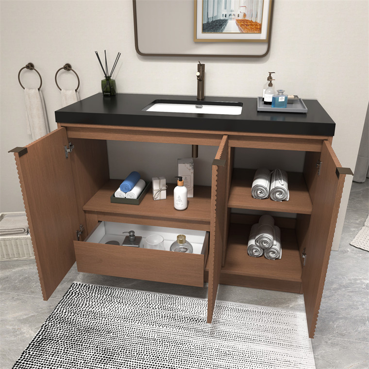 Monterey 48" Freestanding Bathroom Vanity with Reinforced Acrylic Sink
