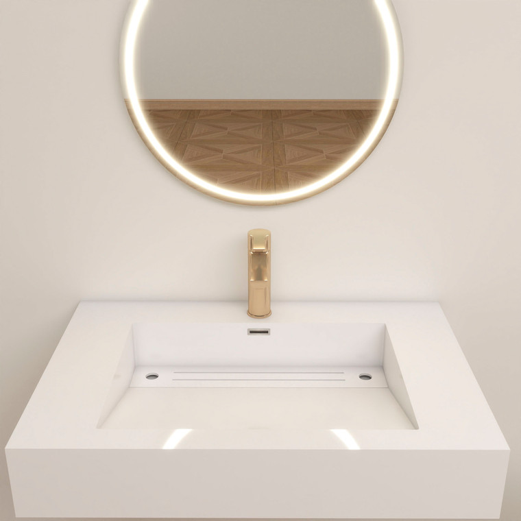 NEWFELIX 30'' Acrylic Top in High Gloss White