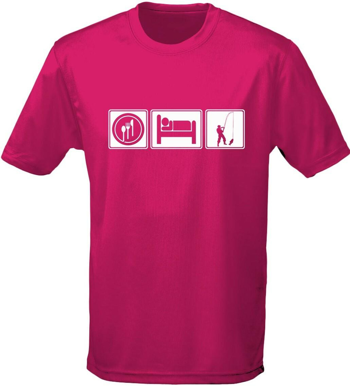 Eat Sleep Fishing Kids Unisex T-Shirt 8 Colours (XS-XL) by swagwear -  swagwear