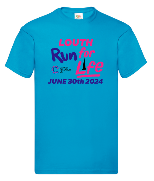 Official Louth Run For Life T-Shirts (Unisex, Ladies, Kids)