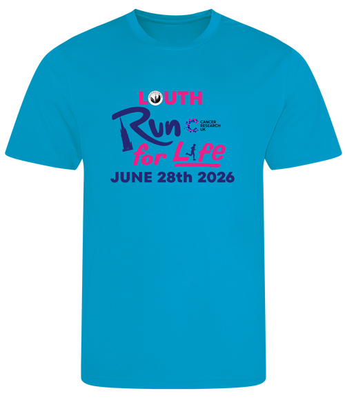 Official Louth Run For Life 26 T-Shirts/Vests (Unisex, Ladies, Kids)