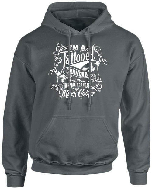 swagwear Im a Tattooed Grandad Except Much Cooler Unisex Hoodie 10 Colours S-5XL by swagwear