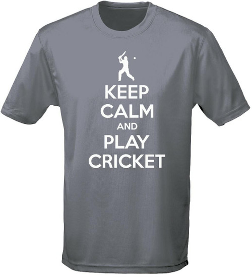 swagwear Keep Calm And Play Cricket Mens T-Shirt 10 Colours S-3XL by swagwear