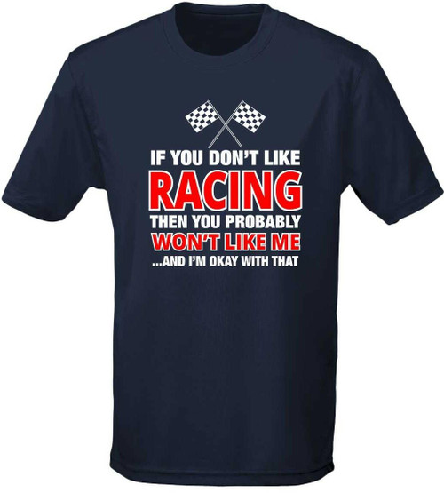 swagwear If You Dont Like Racing You Wont Like Me Kids Unisex T-Shirt 8 Colours XS-XL by swagwear