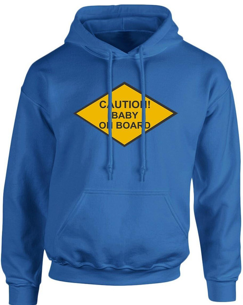 swagwear Caution Baby On Board Unisex Hoodie 10 Colours S-5XL by swagwear