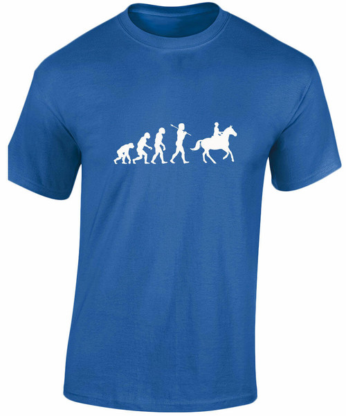 swagwear Horse Riding Evolution Evo Horse Equestrian Kids Unisex T-Shirt 8 Colours XS-XL by swagwear