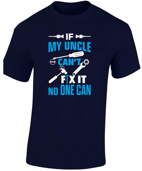 swagwear If My Uncle Cant Fix It No One Can Kids Funny Unisex T-Shirt 8 Colours XS-XL by swagwear