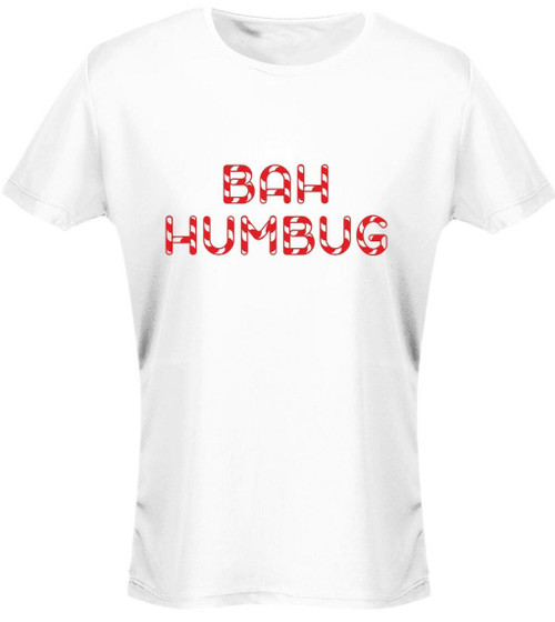 swagwear Bah Humbug Christmas Xmas Womens T-Shirt 8 Colours 8-20 by swagwear