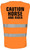 swagwear Caution Horse And Rider Equestrian Kids Horse Riding Hi Vis Vest 4 Colours by swagwear
