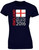 swagwear England Football Supporters Womens T-Shirt 8 Colours 8-20 by swagwear