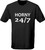 swagwear Horny 24/7 Mens T-Shirt 10 Colours S-3XL by swagwear