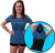 swagwear Slide to Activate Halloween Costume Flip Over Womens Witch T-Shirt 8 Colours by swagwear