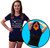 swagwear Slide to Activate Halloween Costume Flip Over Womens Witch T-Shirt 8 Colours by swagwear