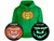 swagwear Grinning Jack Personalised GLOW IN THE DARK Halloween Pumpkin Unisex Hoodie 10 Colours S-5XL by swagwear