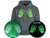 swagwear Skeleton Hands Front Rude Halloween GLOW IN THE DARK Unisex Hoodie 10 Colours S-5XL by swagwear