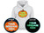 swagwear Your Text Personalised Pumpkin Custom GLOW IN THE DARK Halloween Kids Hoodie 10 Colours S-XL by swagwear