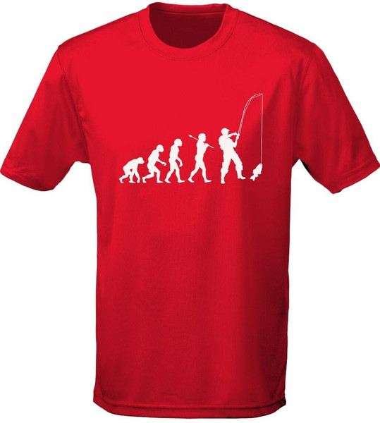 swagwear Fishing Evolution Carping Angling Mens T-Shirt 10 Colours S-3XL by swagwear