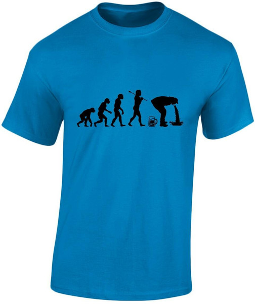 swagwear Drunk Evolution Mens Drinking T-Shirt 10 Colours S-3XL by swagwear
