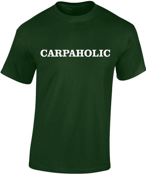 swagwear Carpaholic Fishing Angling Carping Mens T-Shirt 10 Colours S-3XL by swagwear