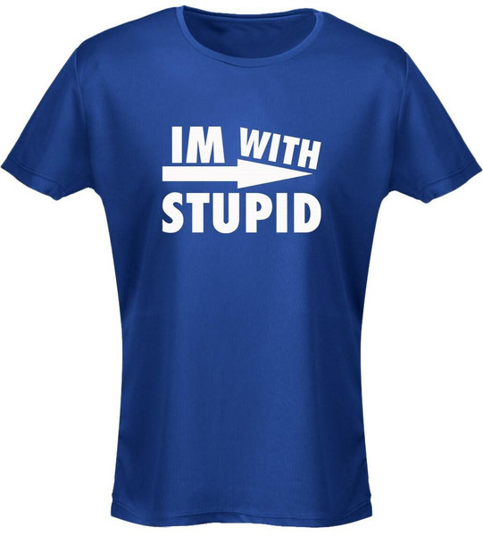 swagwear Im With Stupid Womens T-Shirt 8 Colours 8-20 by swagwear