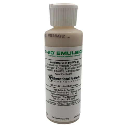 Seal Lubricant, P-80 Emulsion Lubricant 112mL Bottle
