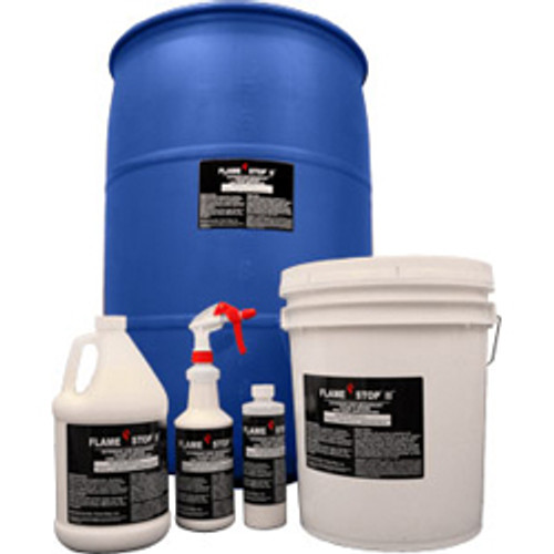 Flame Stop II Interior/Exterior Penetrant Fire Retardant Case of 4 x 1 Gallon Jugs