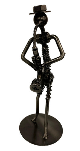 Nuts & Bolts Saxophone Player Metal