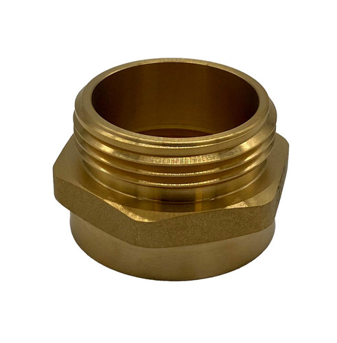 1.5" FNPT x 1.5" MNPSH Fitting BRASS