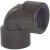 1.5" NPT Standard 90 Fitting SCH 80 POLY